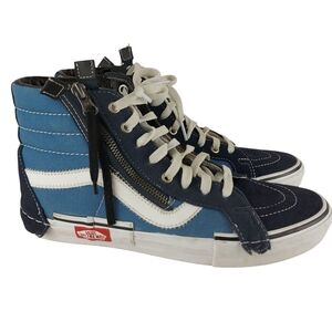 Vans Sk8 Hi Reissue Cap 13 Blue Parisian Night Off The Wall Skateboard UNISEX